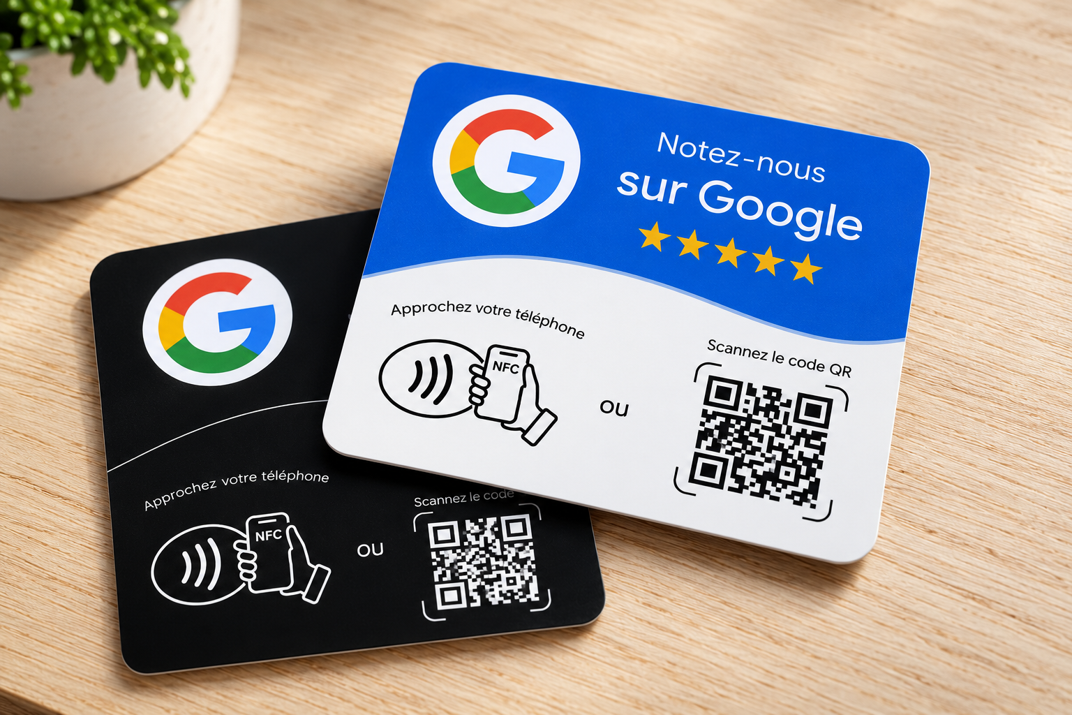 Démonstration de la carte NFC au comptoir par notre équipe